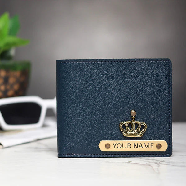 Personalized Premium Men's Wallet With Charm