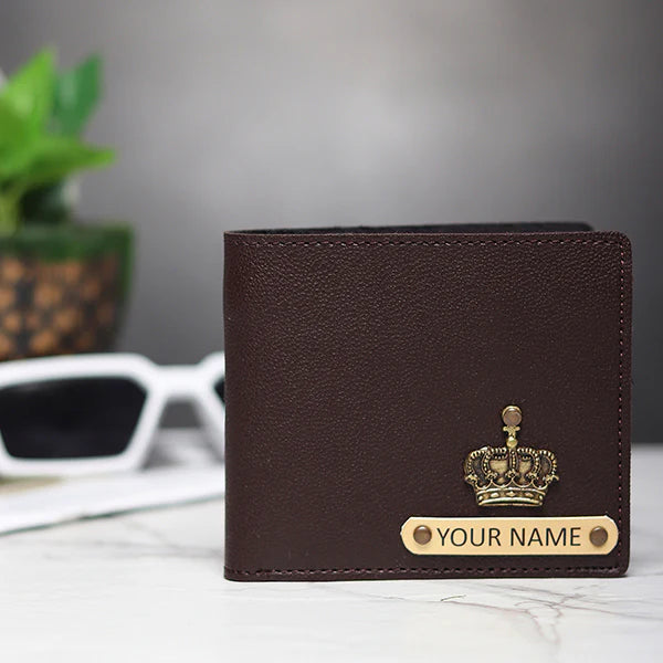 Personalized Premium Men's Wallet With Charm