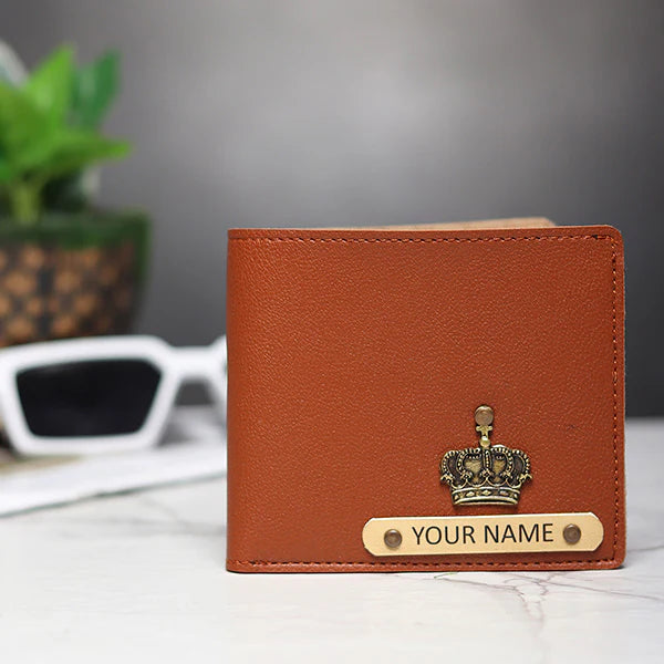 Personalized Premium Men's Wallet With Charm