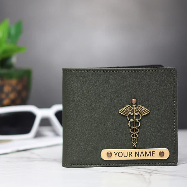 Personalized Premium Men's Wallet With Charm