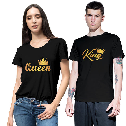 King and Queen Couple T-shirt