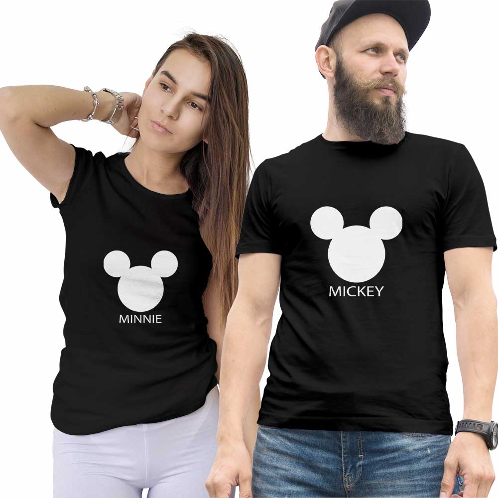 Mickey and Minnie Couple T-shirt