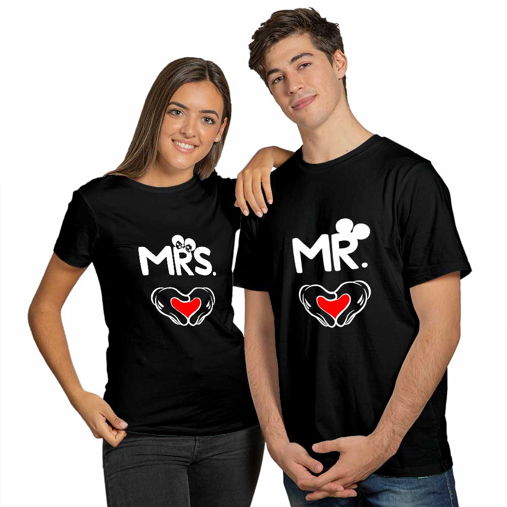 Mr and Mrs Couple T-shirt