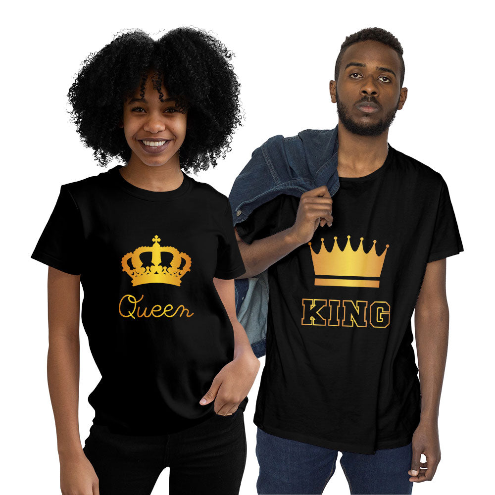 King and Queen Couple T-shirt