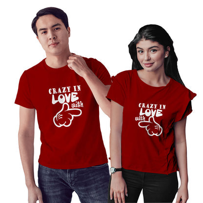 Crazy in Love Couple T-shirt