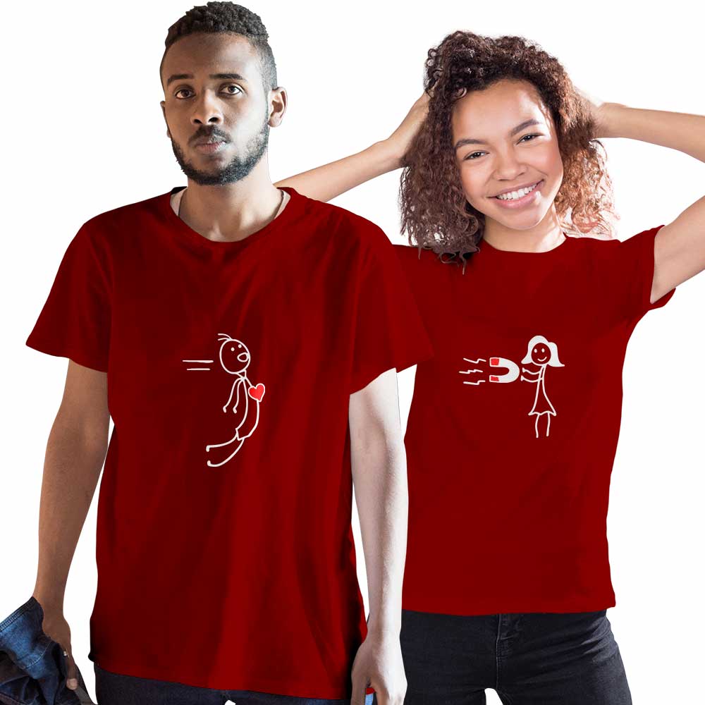 Love Magnet Couple T-shirt