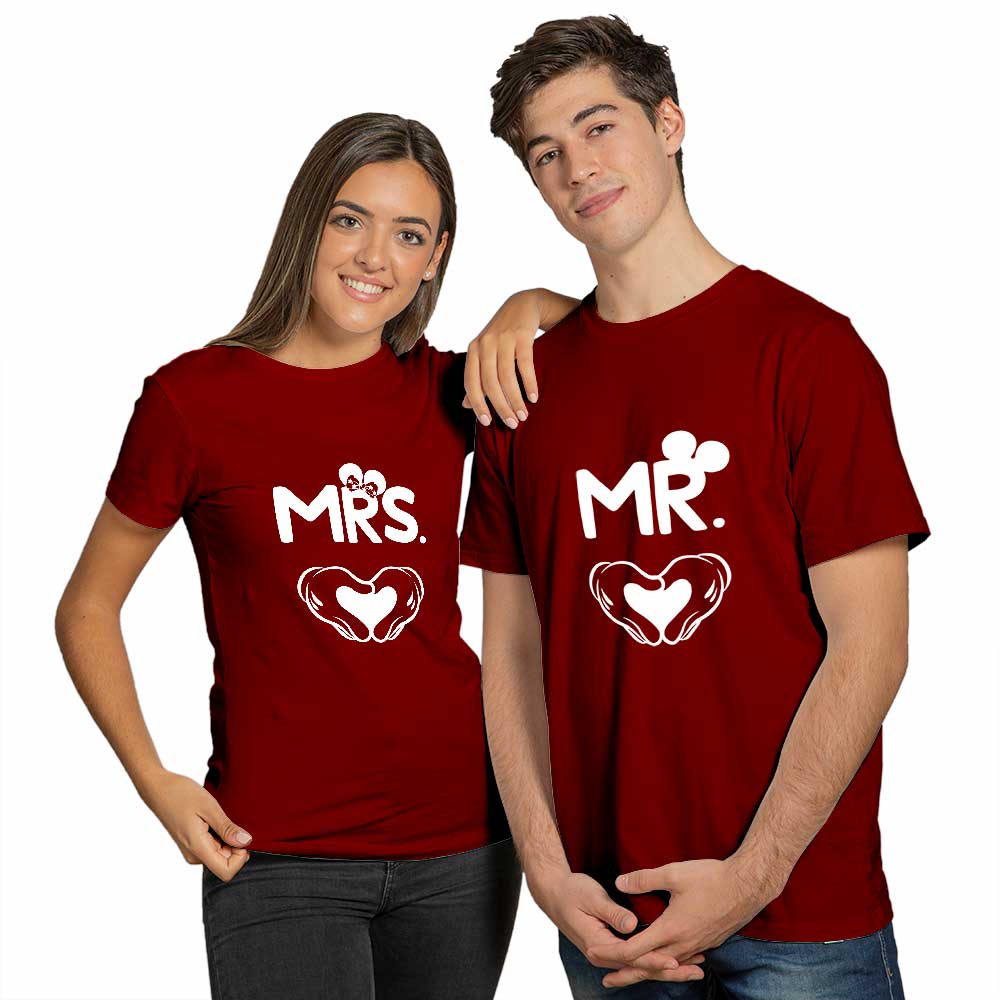 Mr and Mrs Couple T-shirt