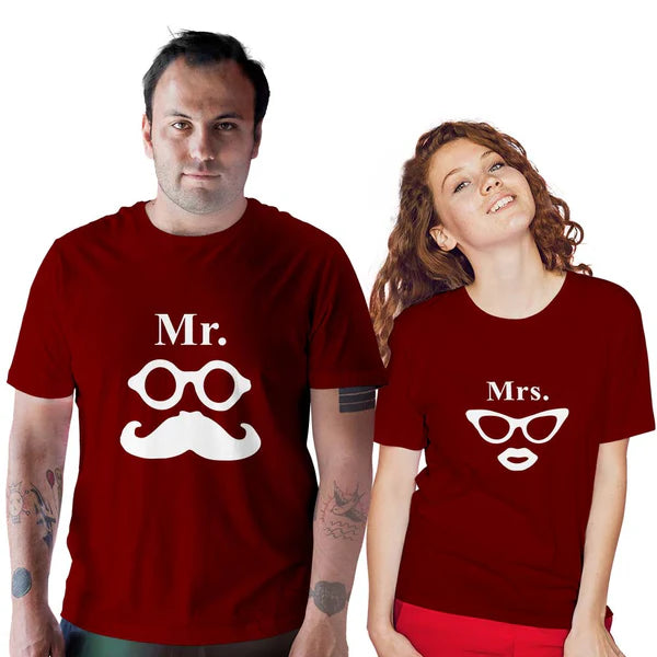 Mr and Mrs Couple T-shirt