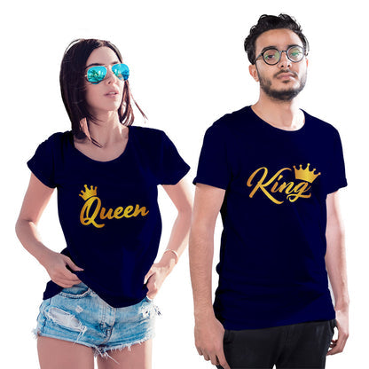 King and Queen Couple T-shirt