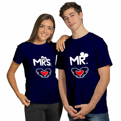 Mr and Mrs Couple T-shirt