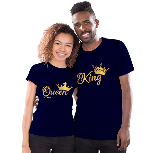 King and Queen Couple T-shirt