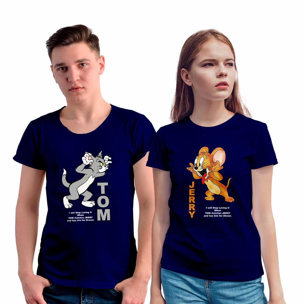 Tom and Jerry Couple T-shirt