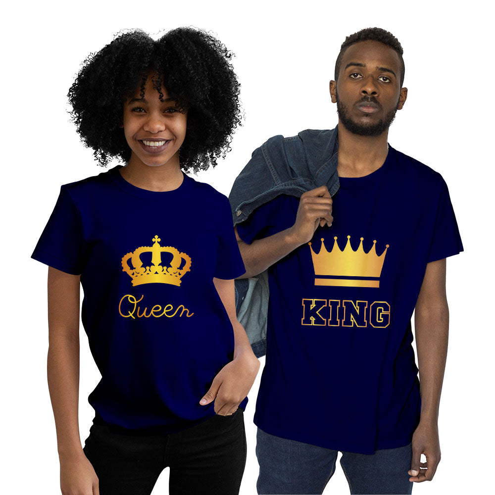 King and Queen Couple T-shirt