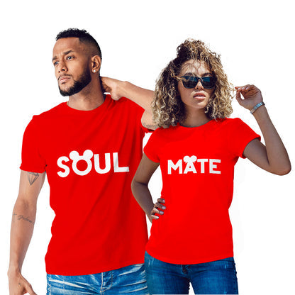 SoulMate Mickey Minnie Couple T-shirt