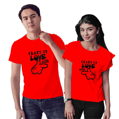 Crazy in Love Couple T-shirt