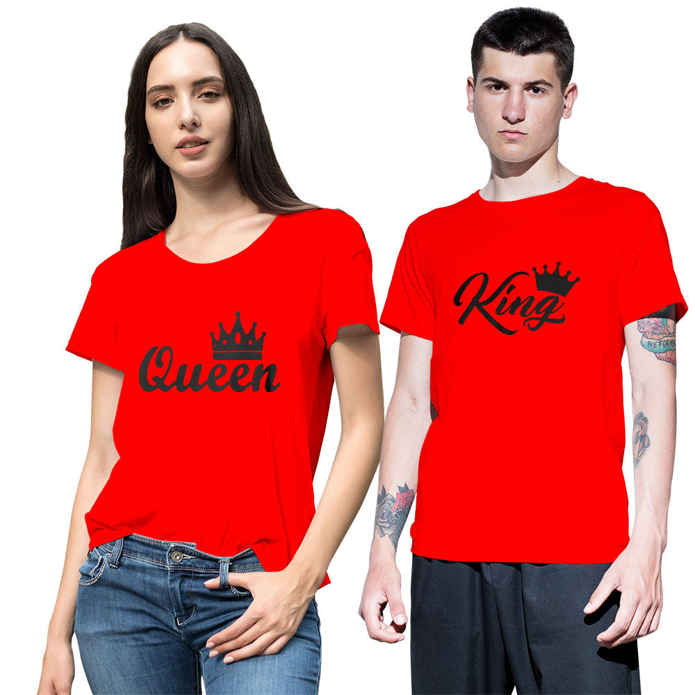 King and Queen Couple T-shirt