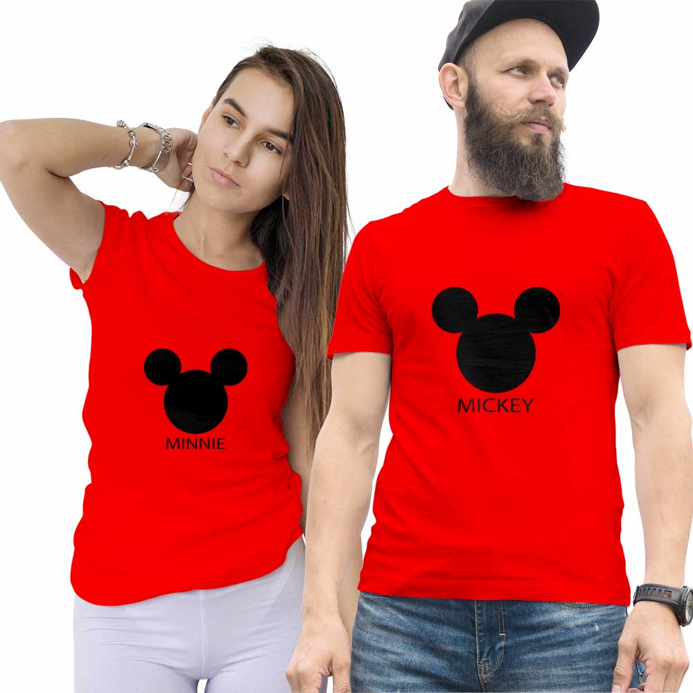 Mickey and Minnie Couple T-shirt