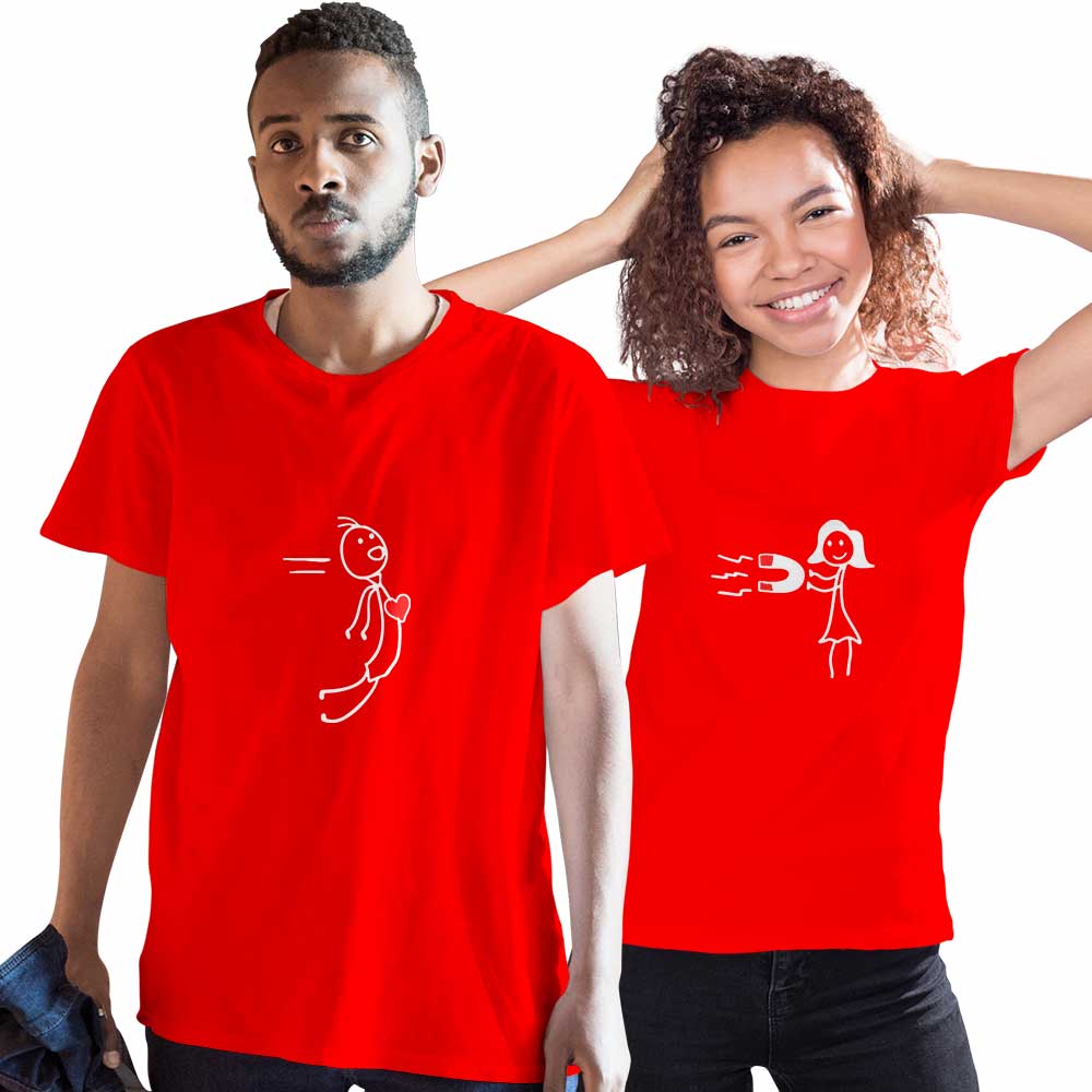 Love Magnet Couple T-shirt