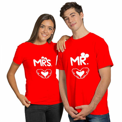 Mr and Mrs Couple T-shirt