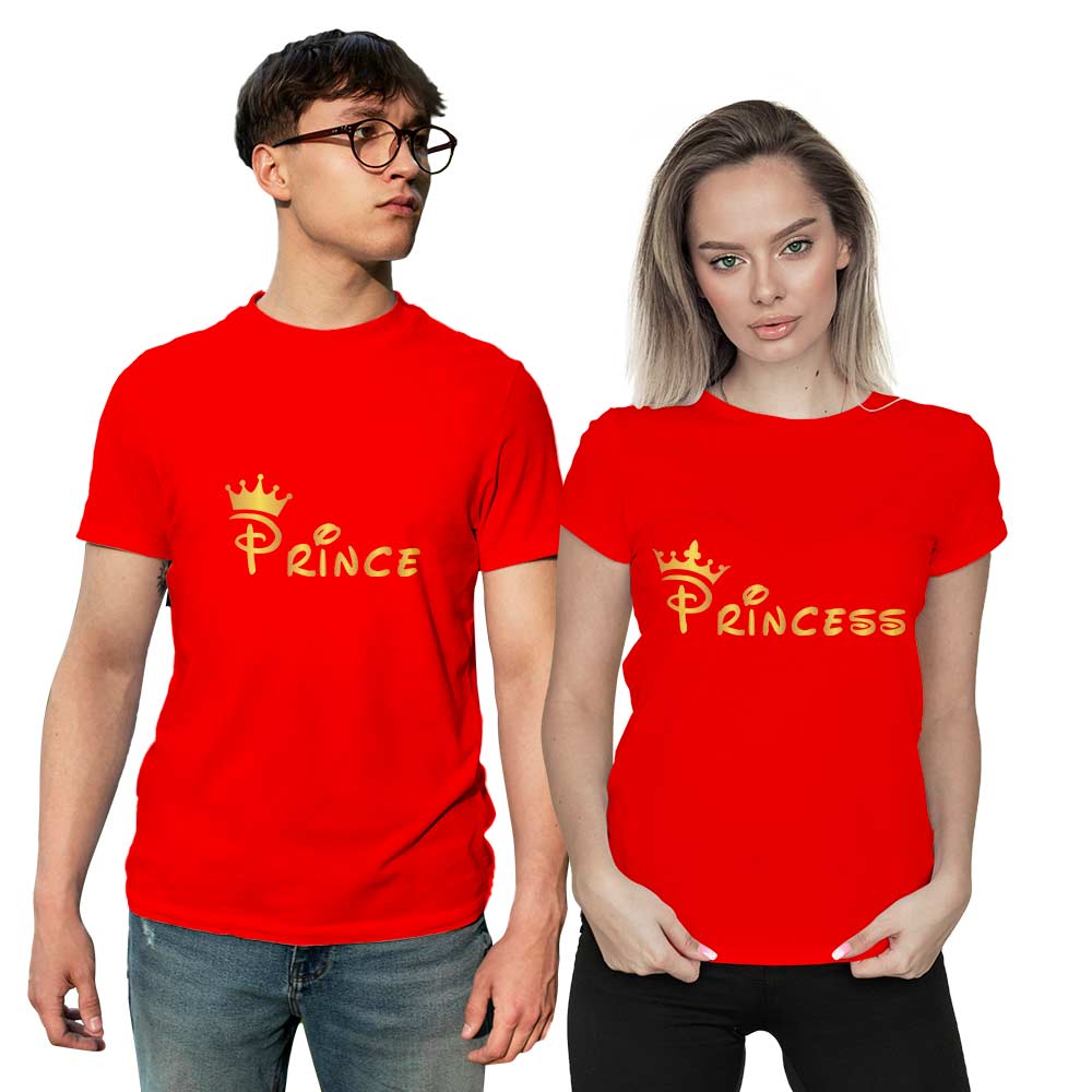 Prince and Princess Couple T-shirt