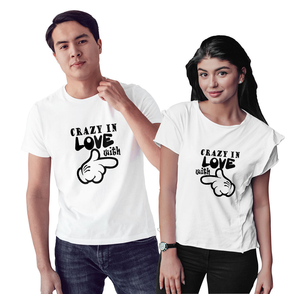 Crazy in Love Couple T-shirt