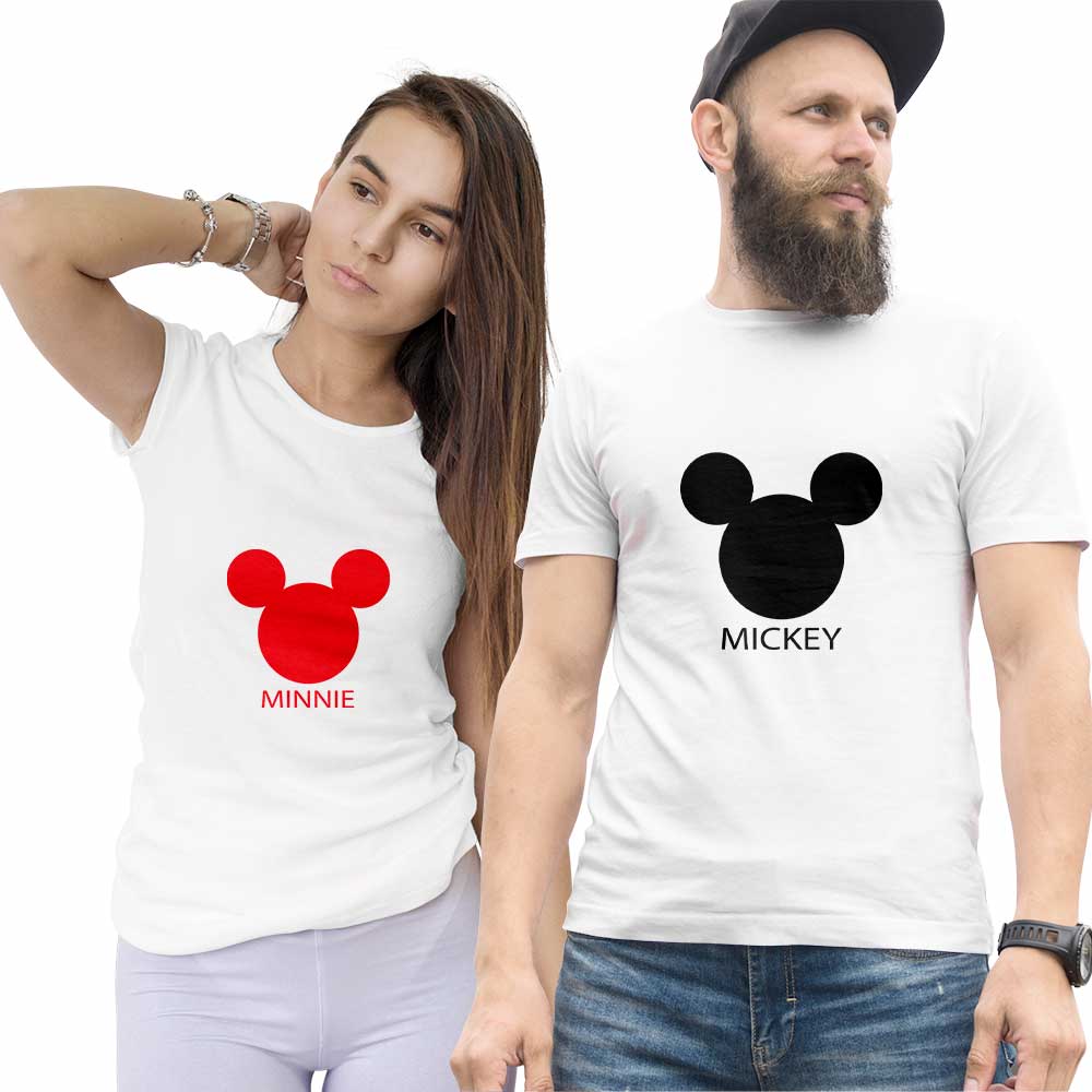 Mickey and Minnie Couple T-shirt