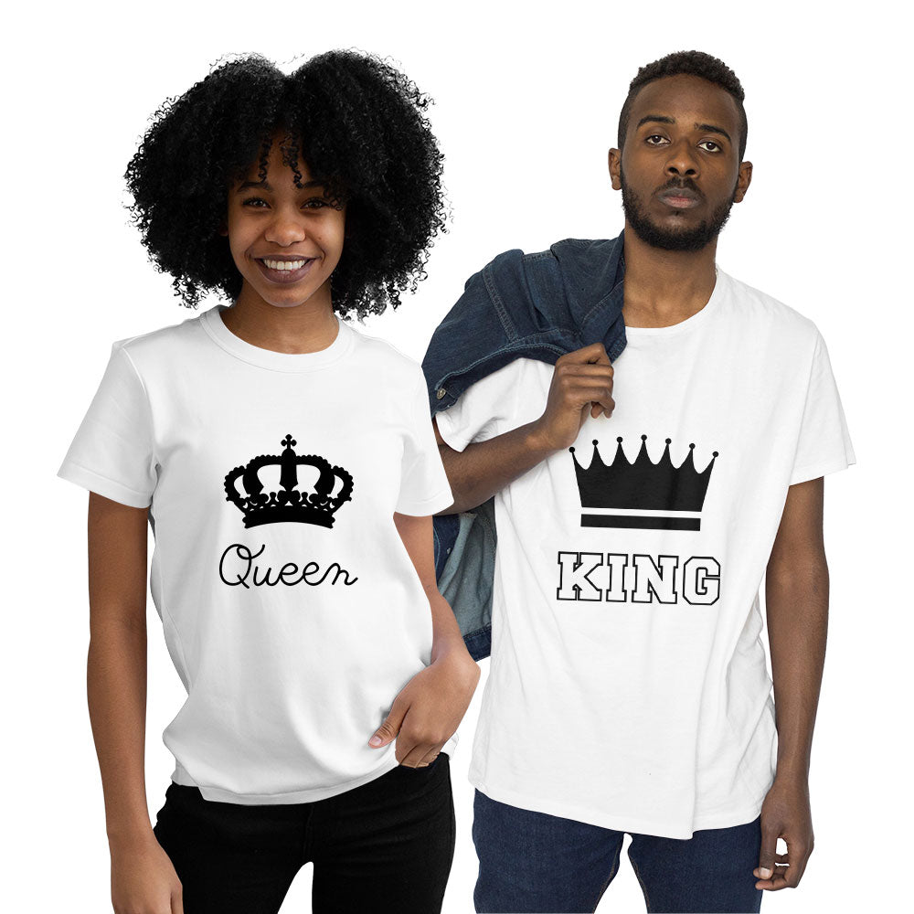 King and Queen Couple T-shirt