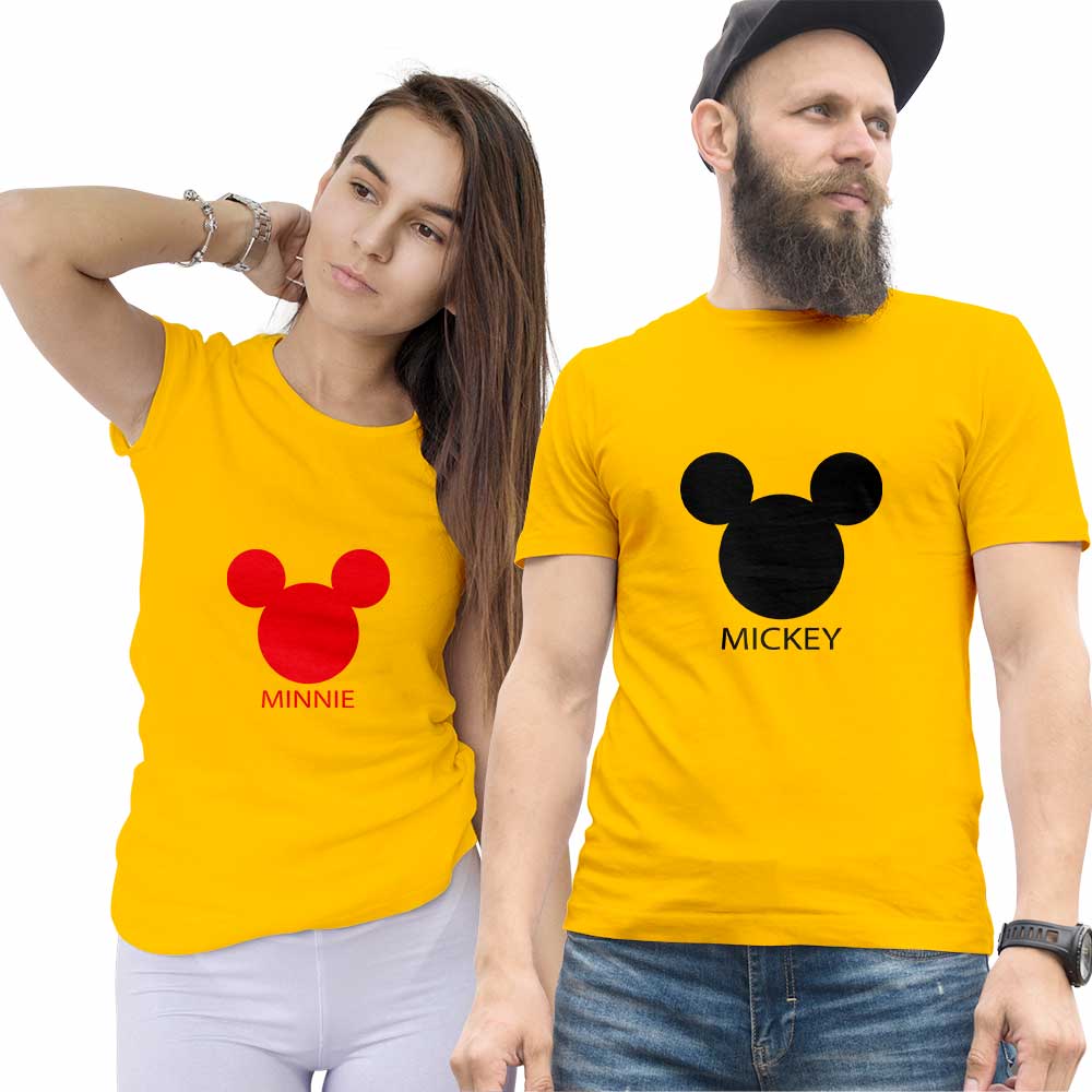 Mickey and Minnie Couple T-shirt