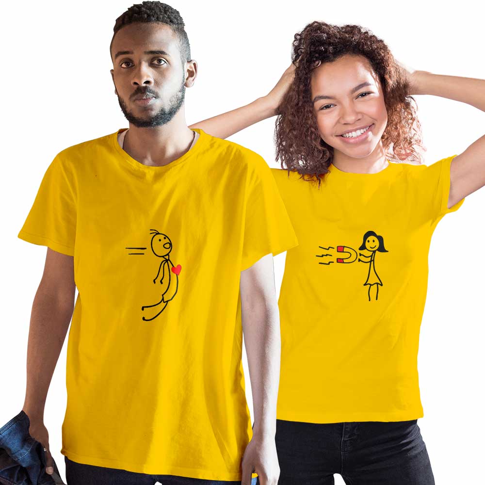 Love Magnet Couple T-shirt