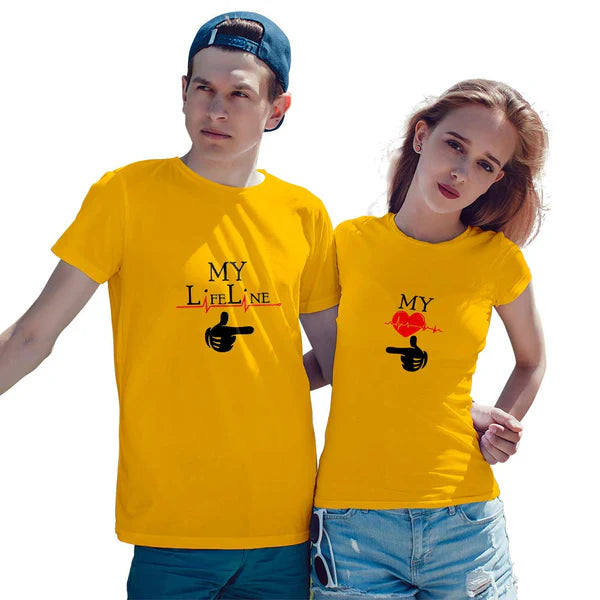 Lifeline Couple T-shirt