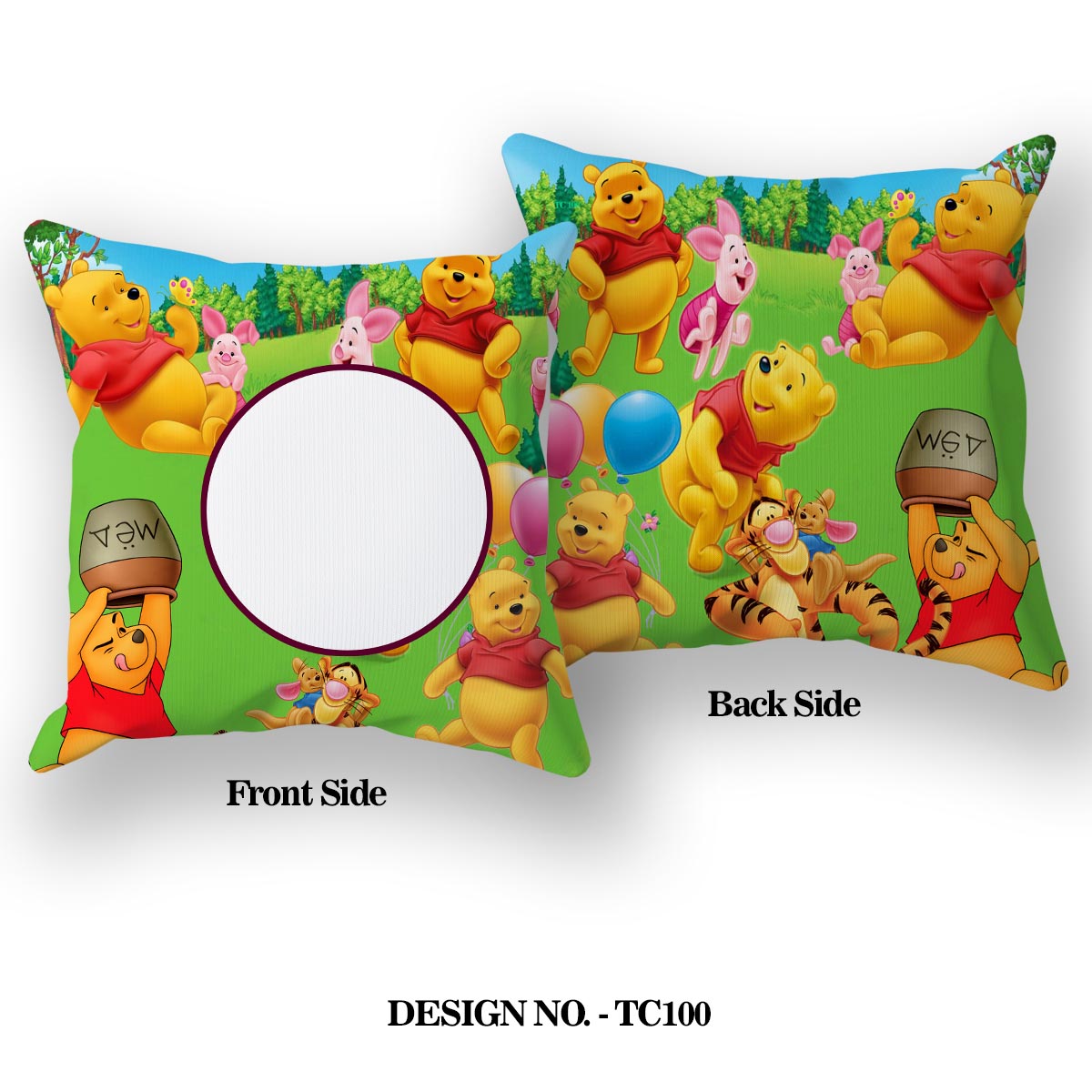 Pooh Satin Pillow