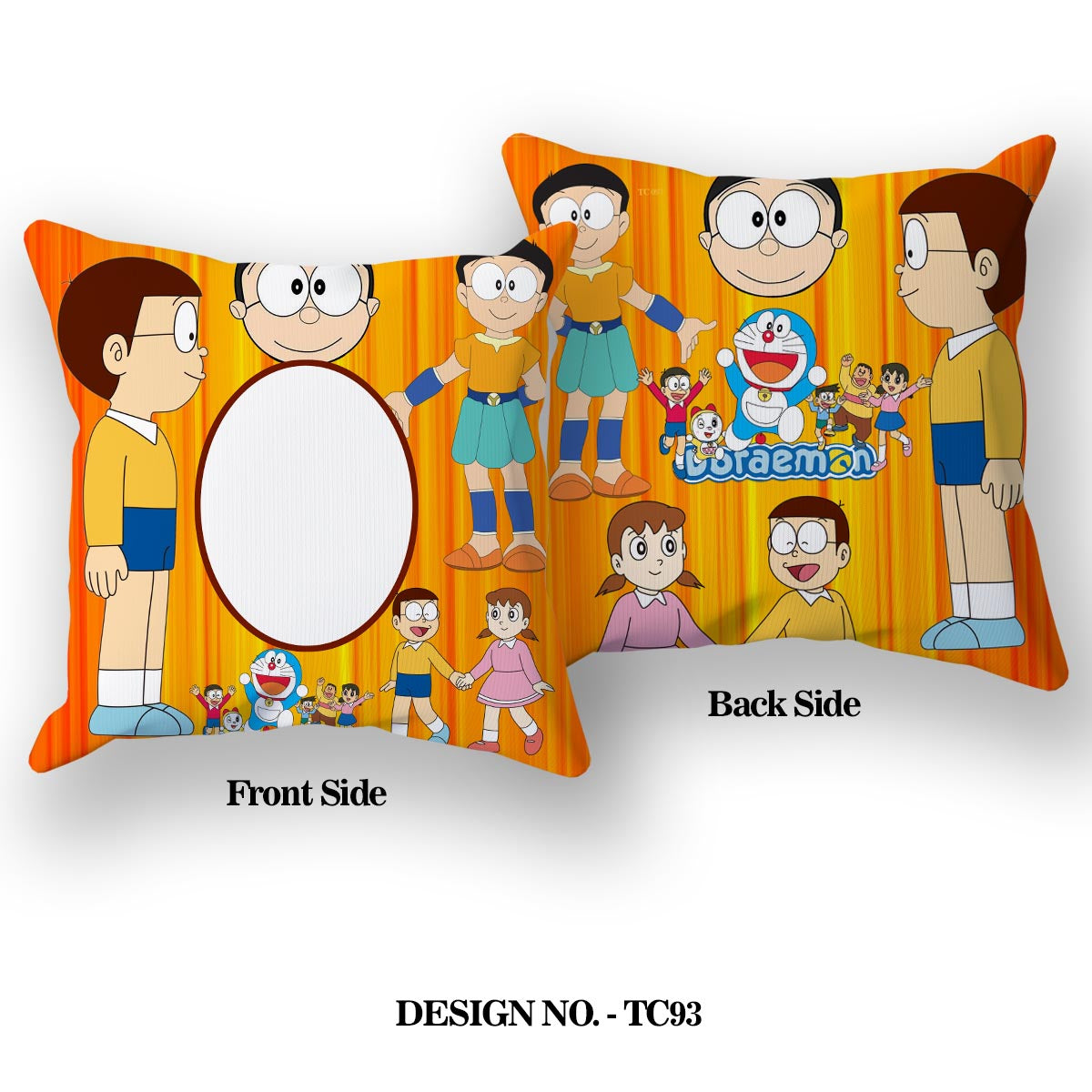 Doremon Satin Pillow