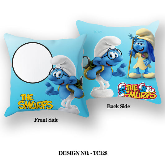 The Smurfs Satin Pillow