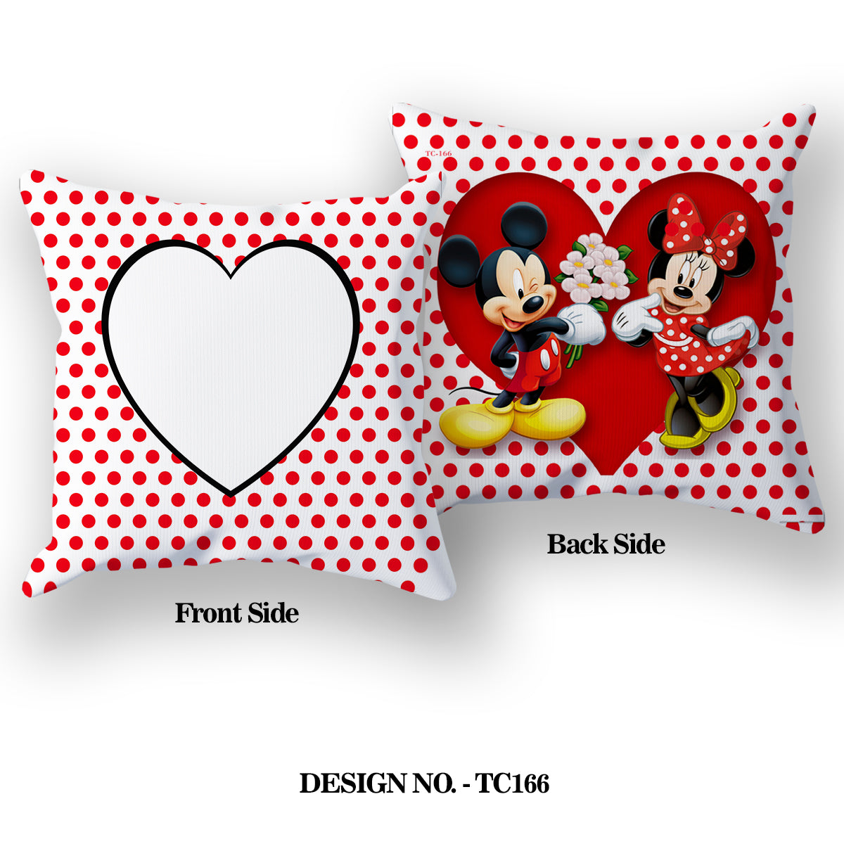 Mickey Mouse Satin Pillow