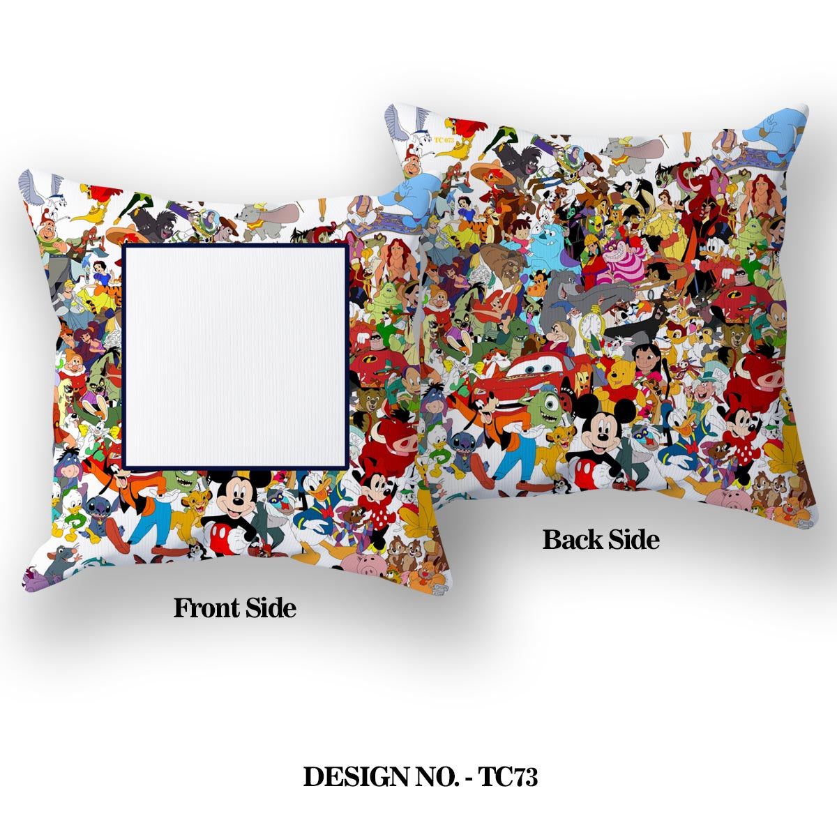 Cartoon Satin Pillow