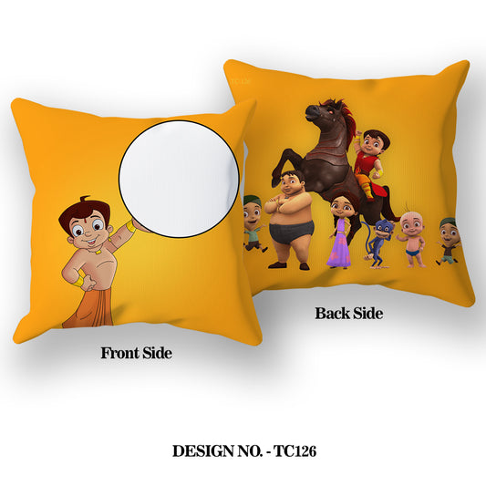 Chota Bheem Satin Pillow