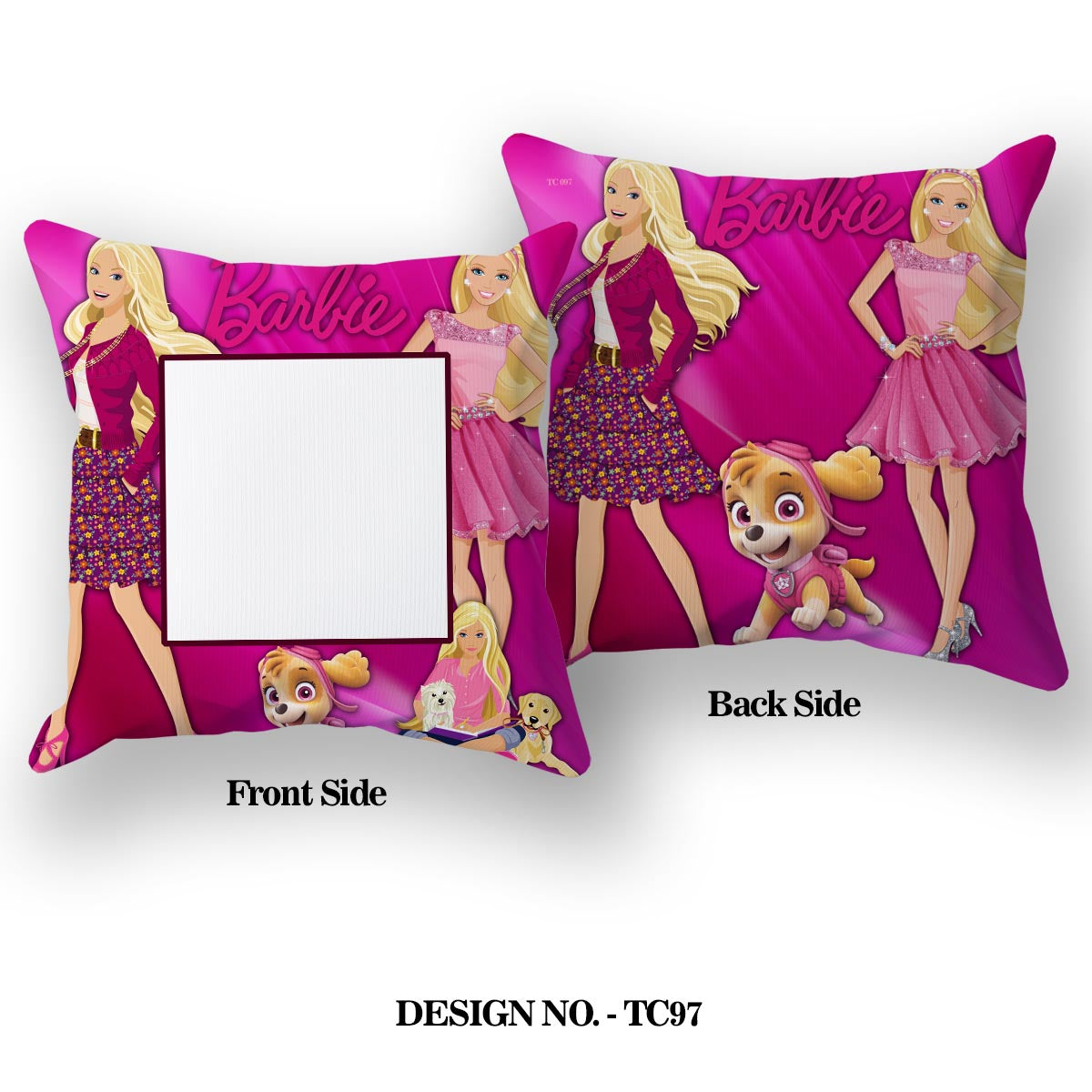 Barbie Satin Pillow