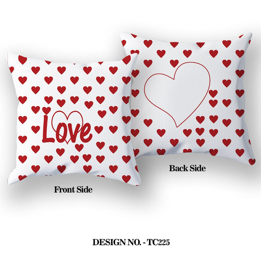 Romantic LOVE Satin Pillow