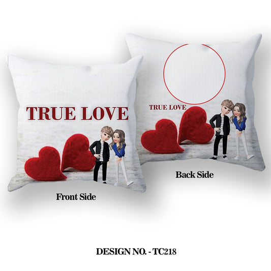 Romantic LOVE Satin Pillow