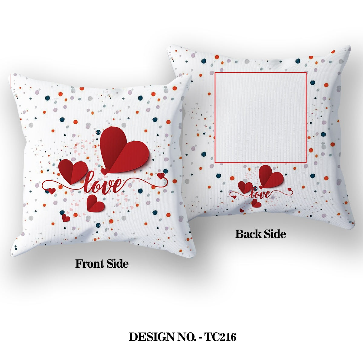 Romantic LOVE Satin Pillow