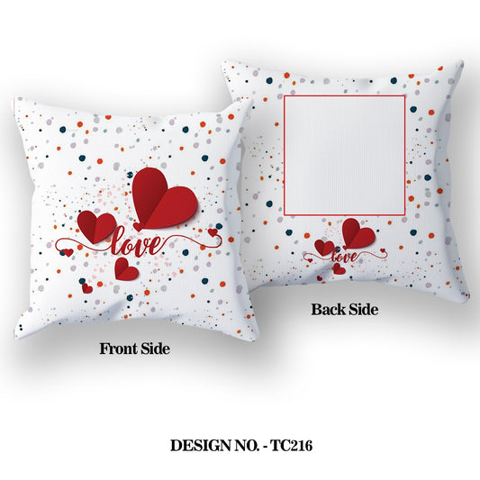 Romantic LOVE Satin Pillow