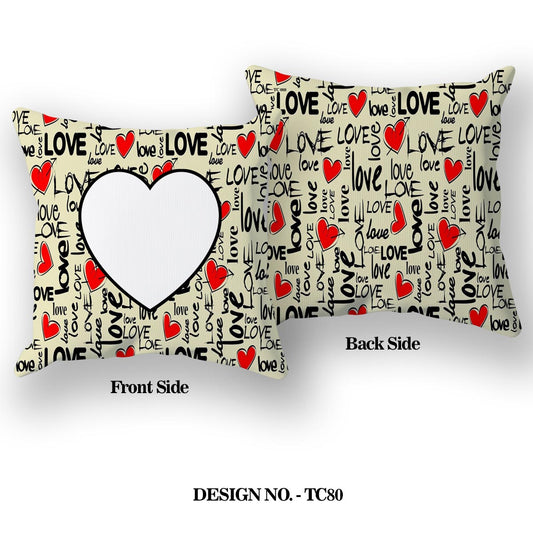 Romantic LOVE Satin Pillow