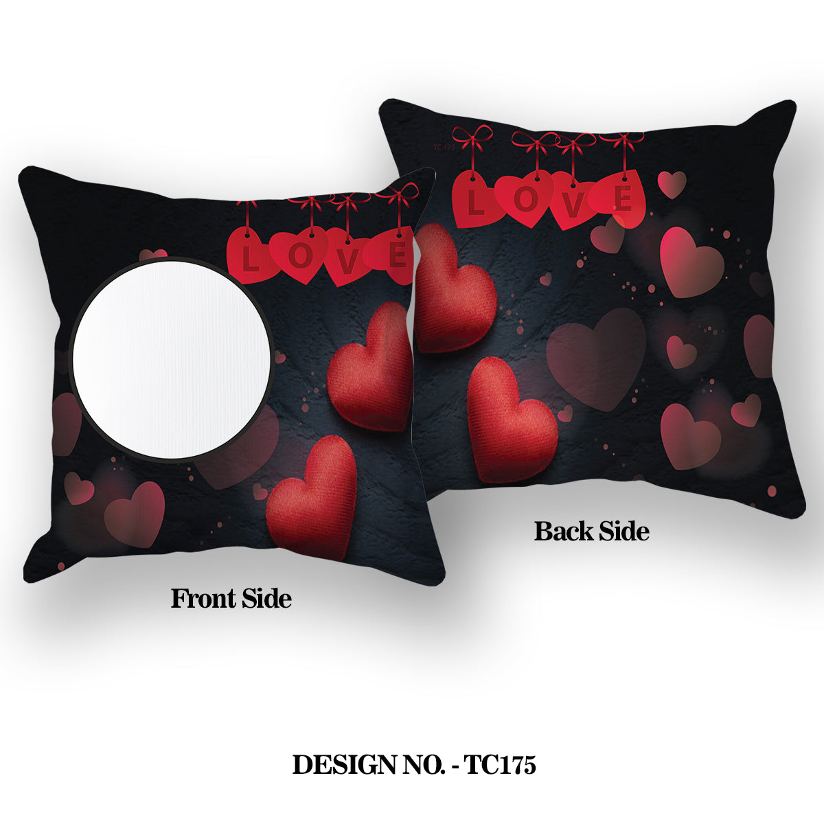 Romantic LOVE Satin Pillow