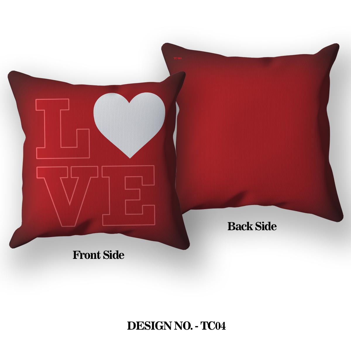 Romantic LOVE Satin Pillow