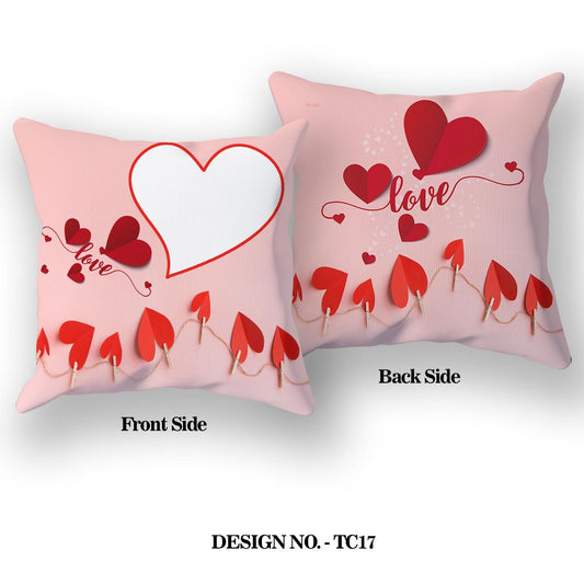 Romantic LOVE Satin Pillow