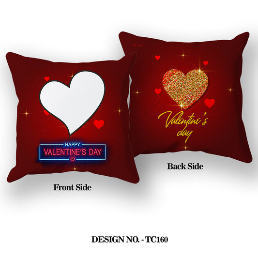 Valentine's day Satin Pillow